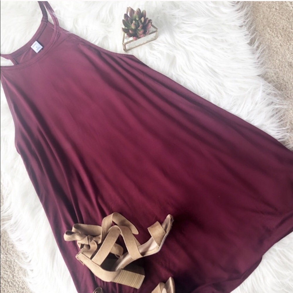 High Neck Stretchy Dress